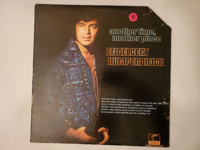 Engelbert Humperdinck Another Time, Another Place vinyl record